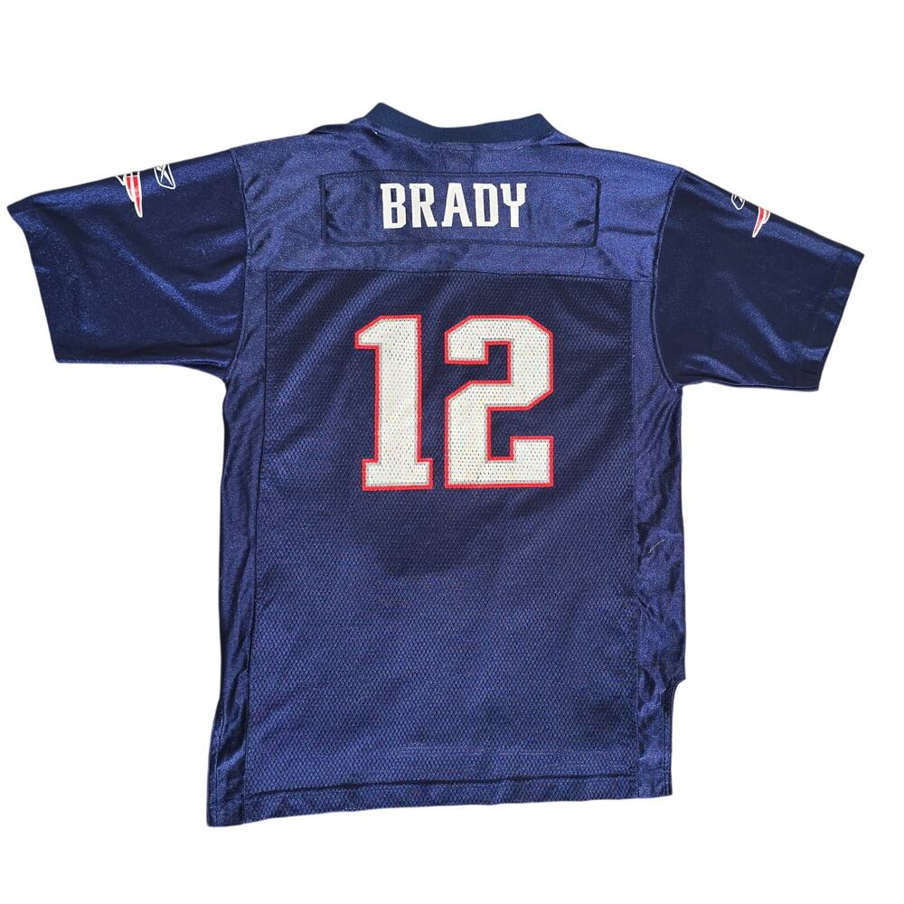Vintage Y2k Tom Brady Patriots Jersey Reebok Mens Size XL